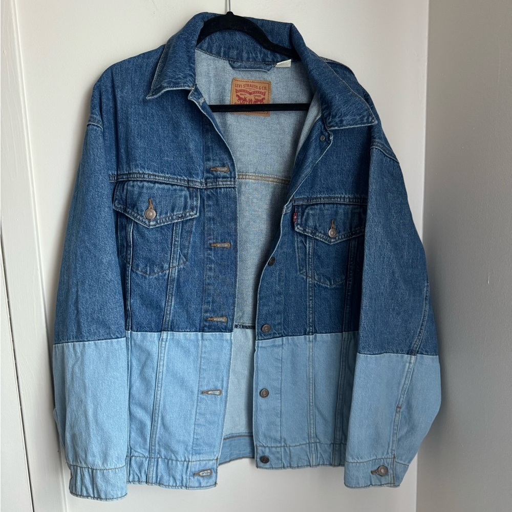 Levi's Blue Two-Tone Jean Jacket